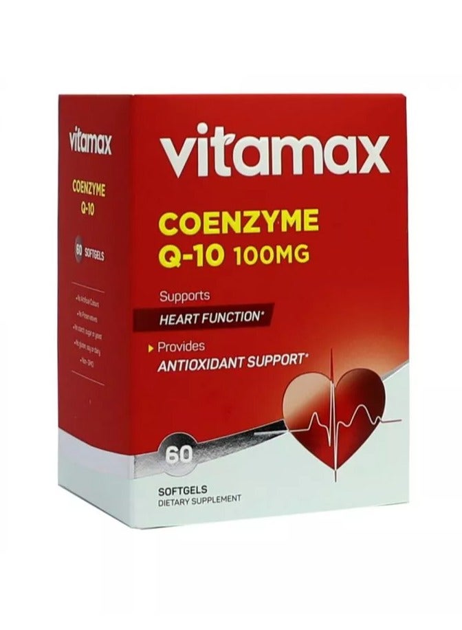 Coenzyme Q10 100 Mg Softgels 60'S