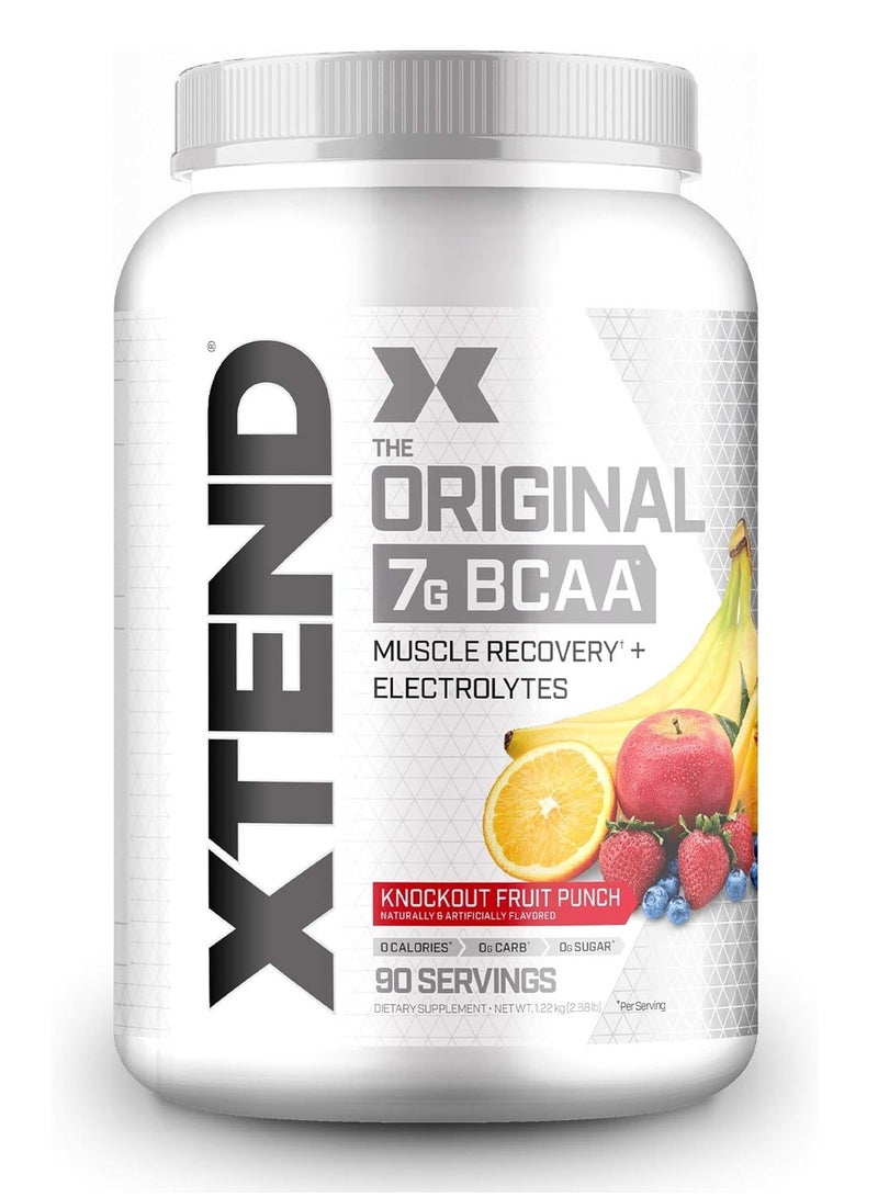 XTEND The Original 7g BCAA 1.13kg Knockout Fruit Punch Flavor 90 Serving