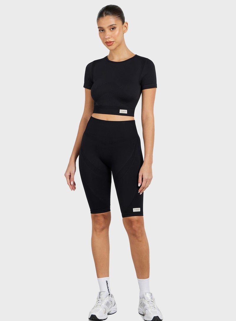 Seamless Cropped T-Shirt