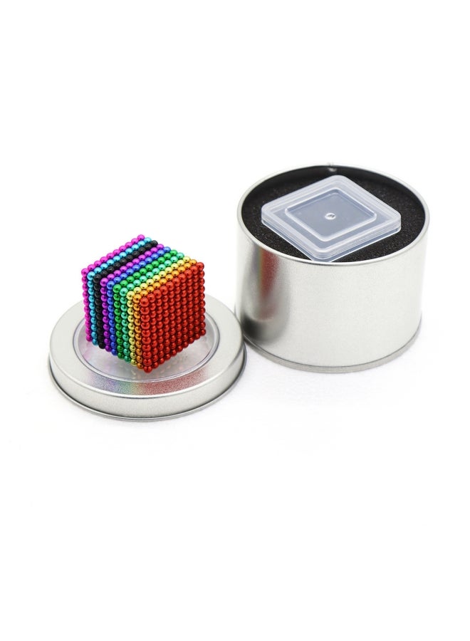 Magnetic DIY Beads 3MM 1000 Ten-Color Random + Iron Box