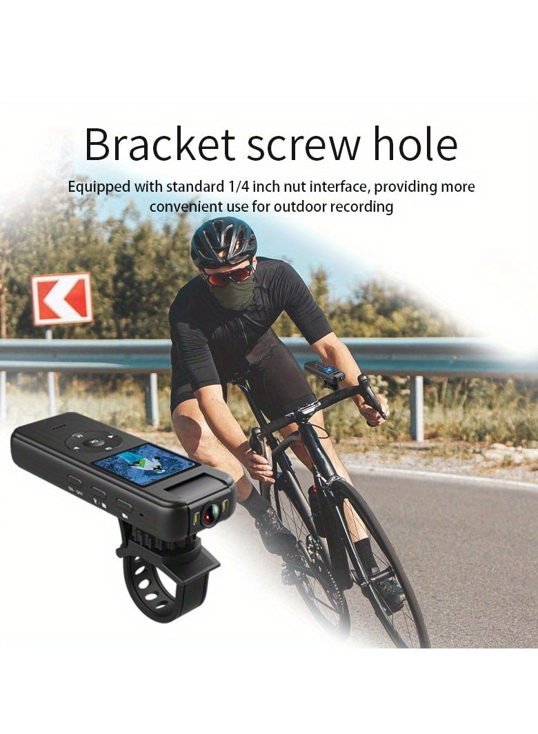 4K Portable Video Camera Recorder, Motorcycle Driving Recorder, Outdoor Mini Action Camera, Portable Camera, Driving Recorder, Miniature Camera+32Gcard