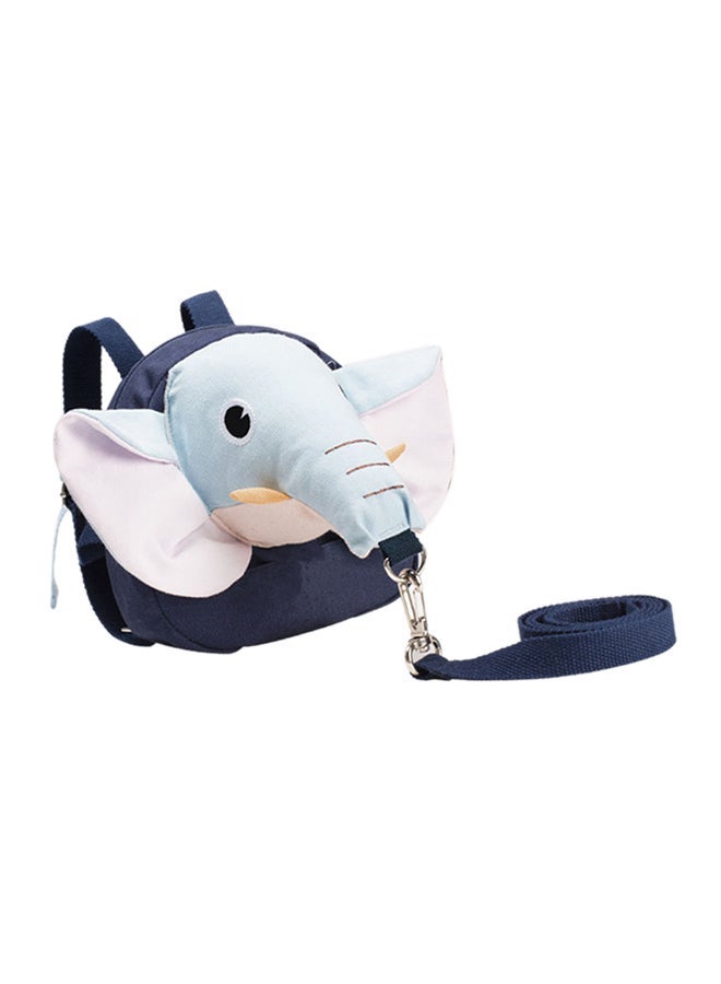 2-In-1 Children Elephant Design Anti-Lost Backpack With Safety Belt And Holding Leash