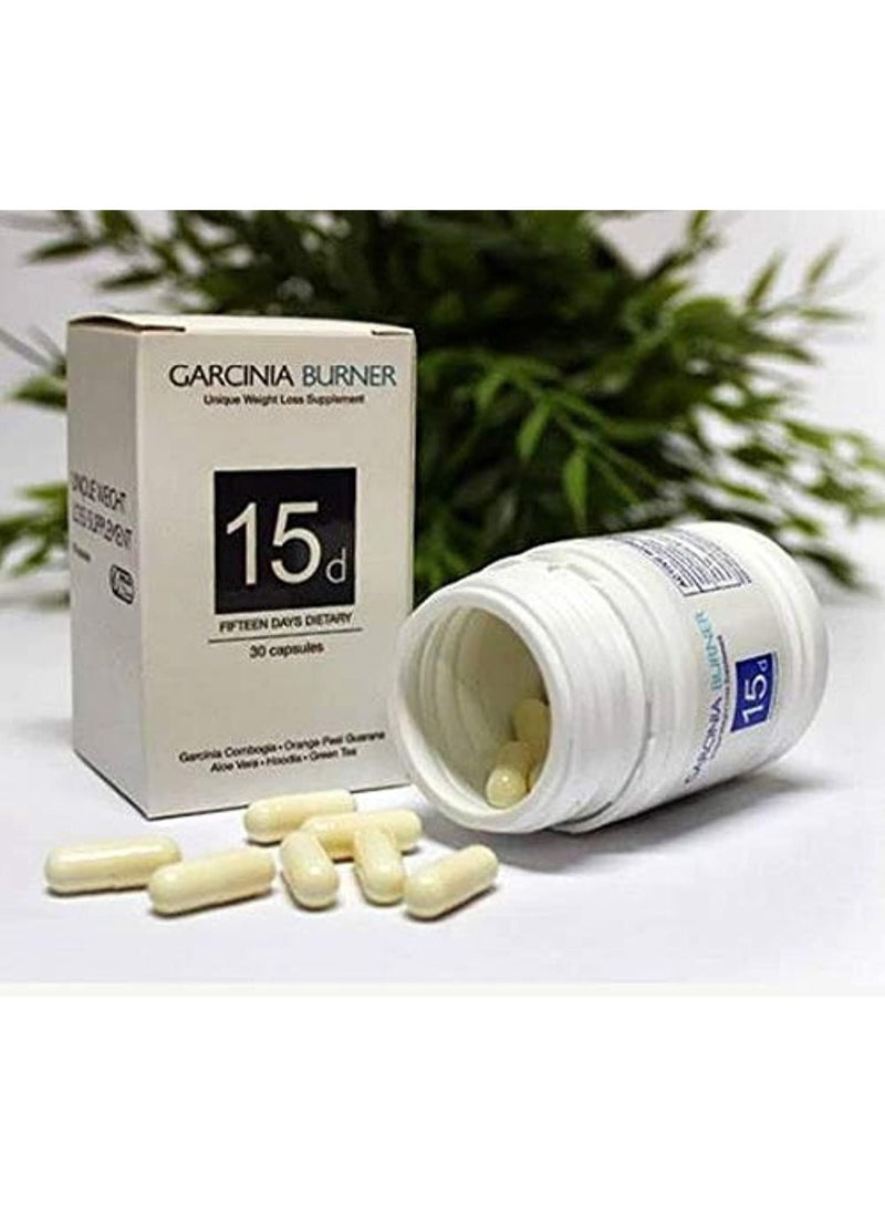 15 days garcinia burner weight reduction supplement