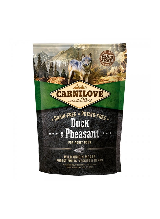 Carnilove Duck & Pheasant For Adult Dogs 1.5kg