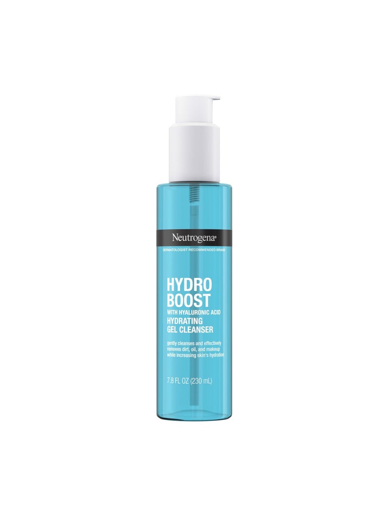 Hydro Boost Hydrating Facial Cleanser Gel Face Wash 7.8 Oz