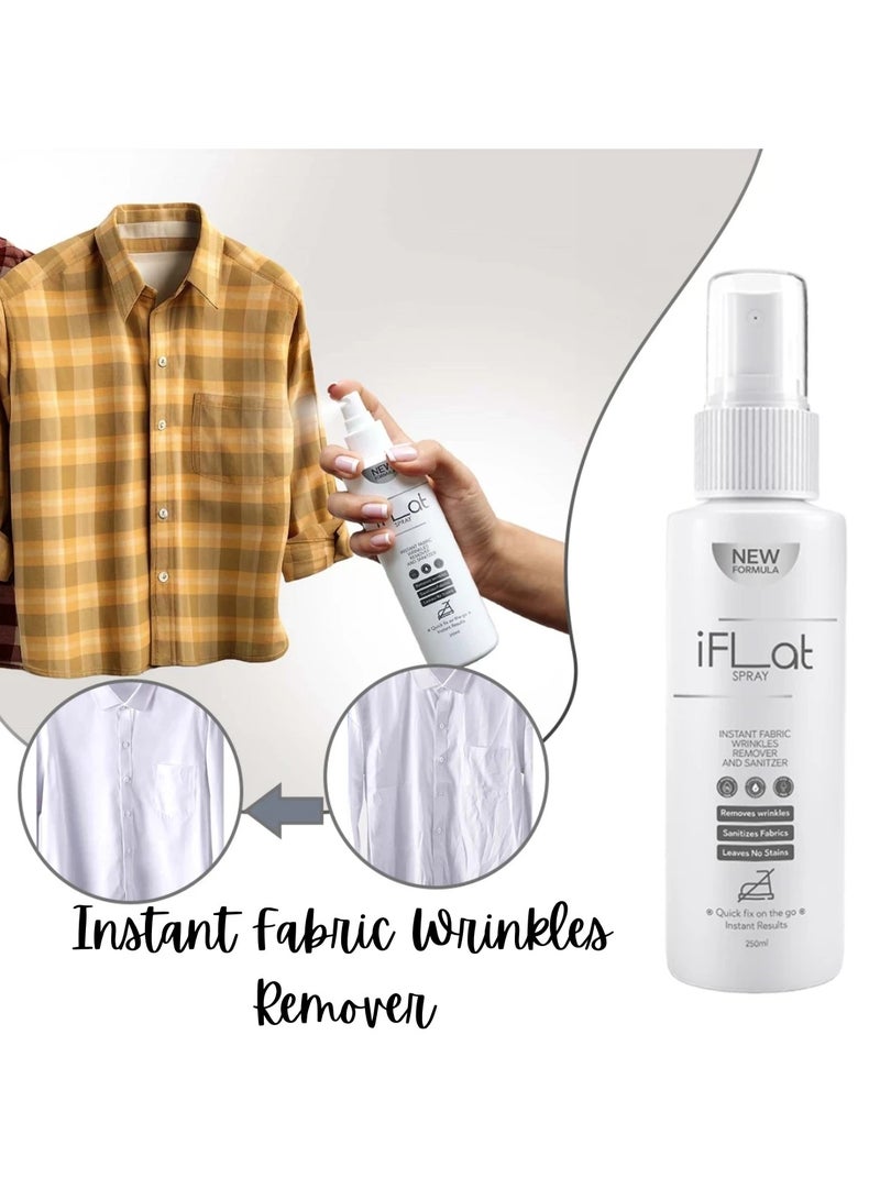 IFlat Spray Instant Fabric Wrinkles Remover 250ml
