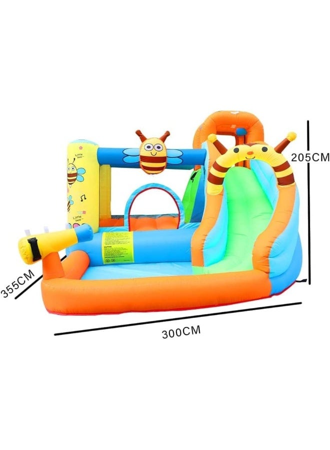 RBW TOYS Bouncy Castles Playground Trampoline Inflatable Castle Home Children's Slide Outdoor Toys Rock Climbing Naughty Castle