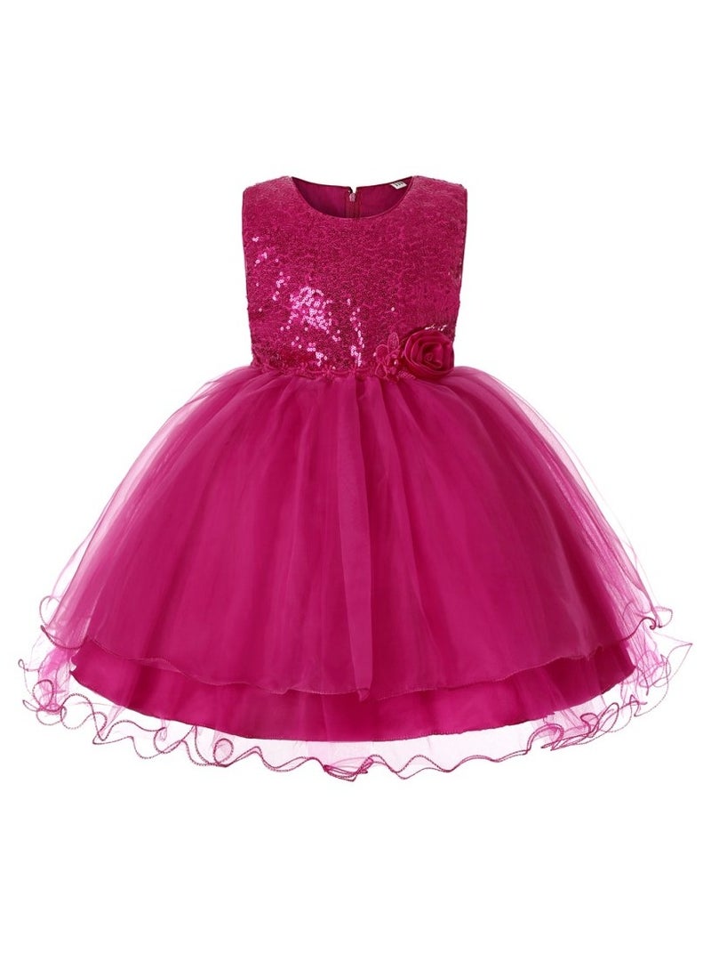 Princess Party Costume Rose Pink