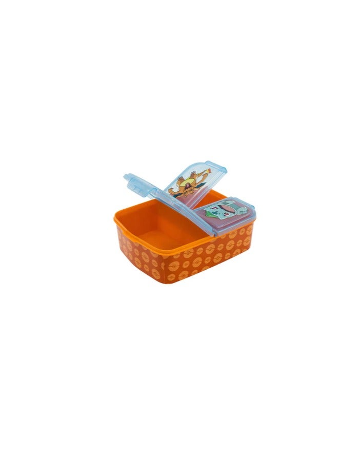 Multi Compartment Sandwich Box Pokemon