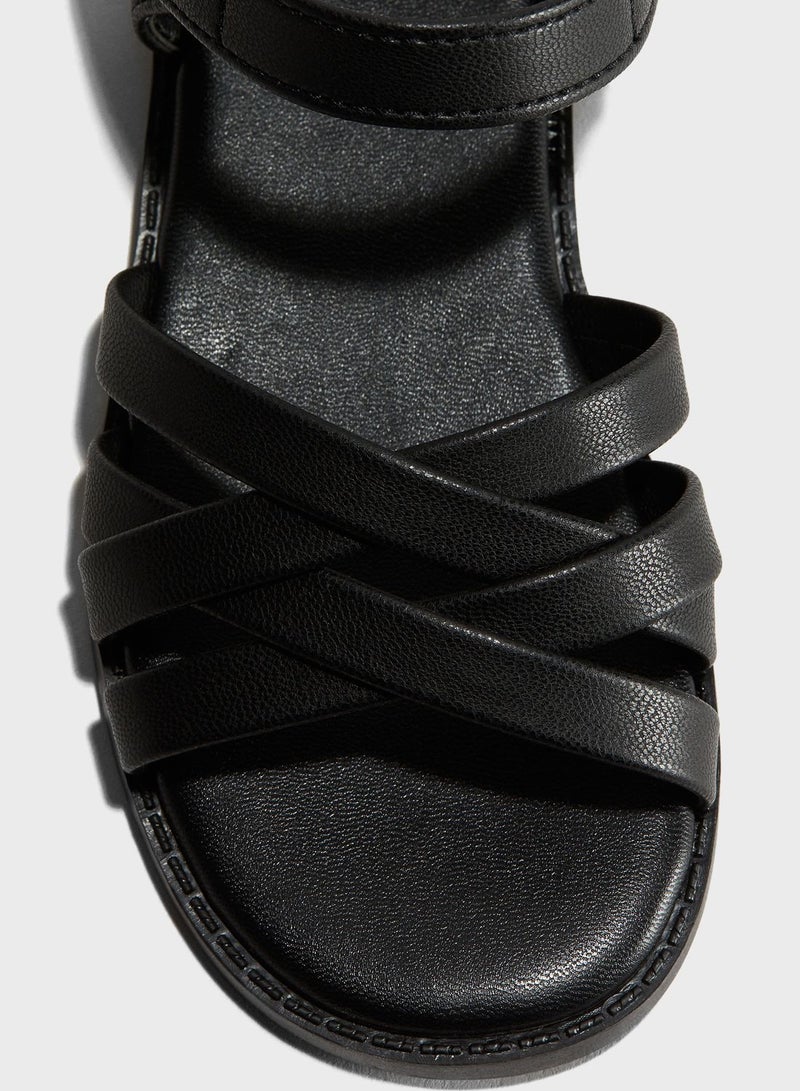 Low Top Velcro Sandals