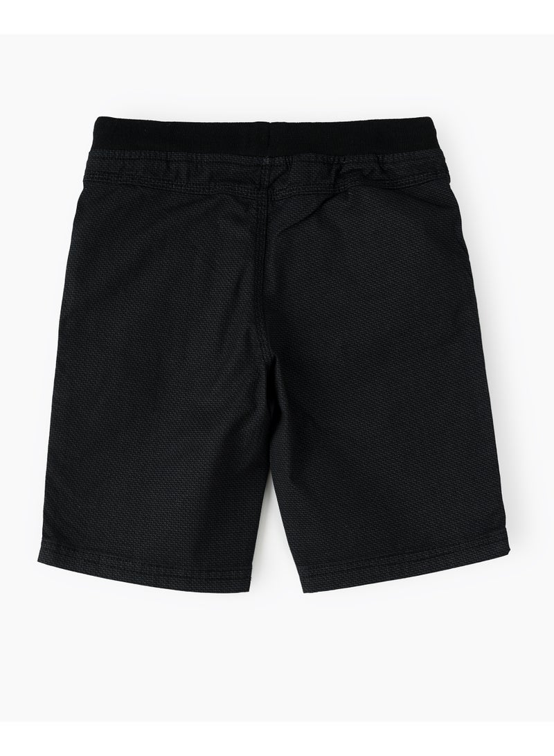 Cool & Classic: Boys' Woven Cotton Shorts Stylishly Breathable