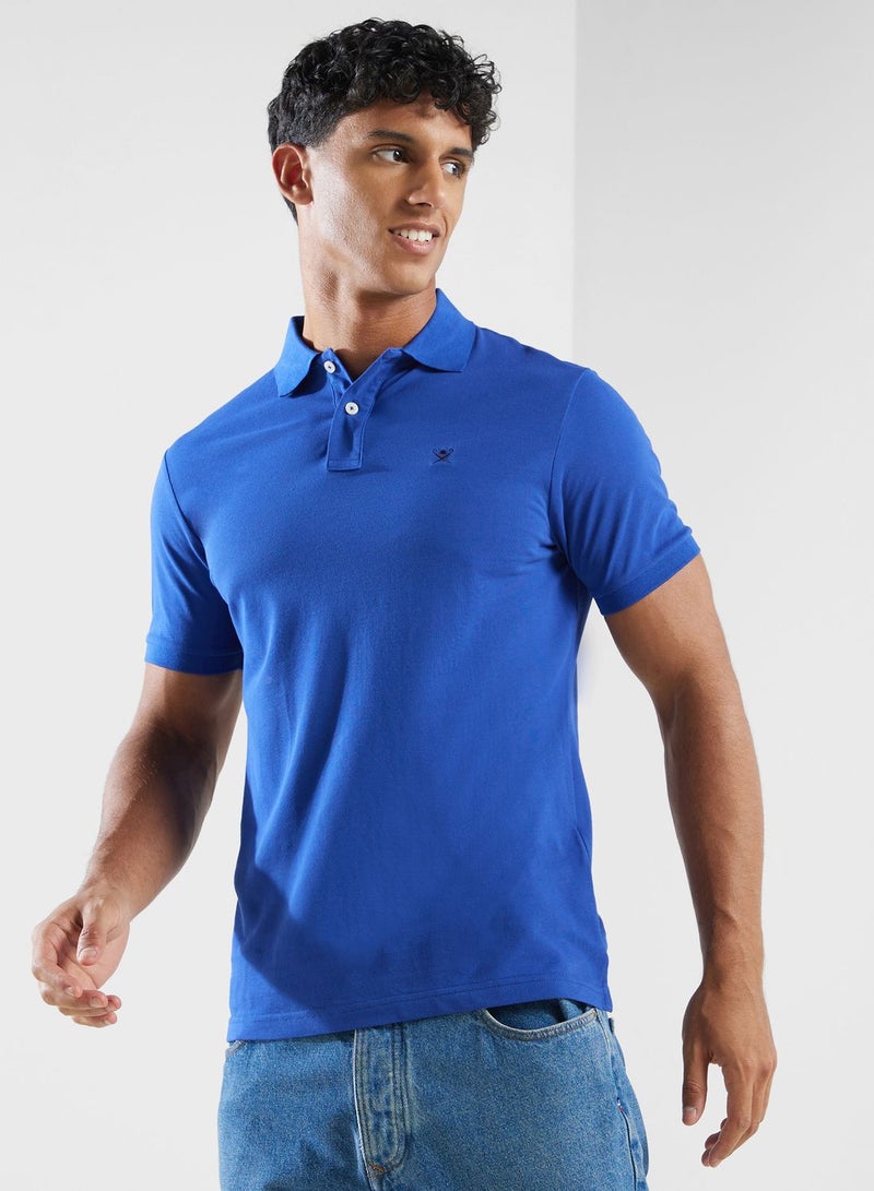 Logo Slim Fit Polo