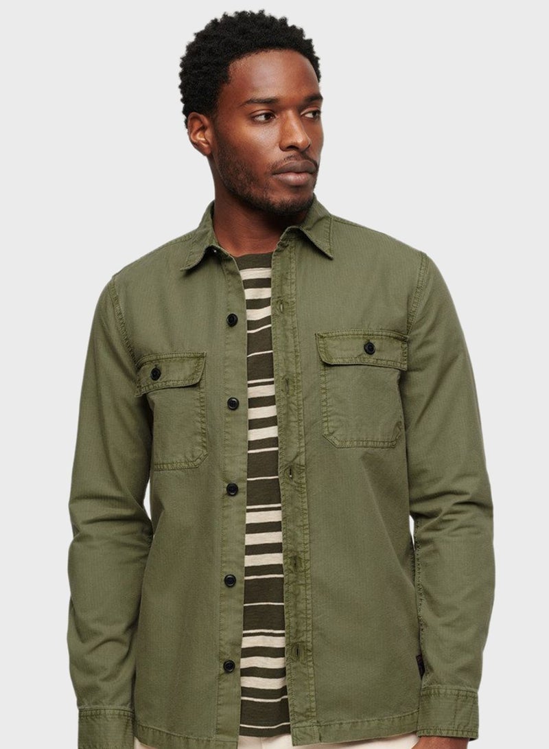Essential Military Relaxed  Fit Shirt