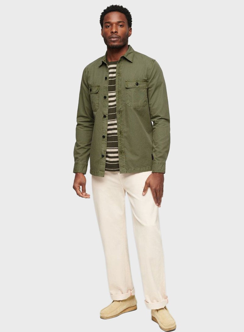 Essential Military Relaxed  Fit Shirt