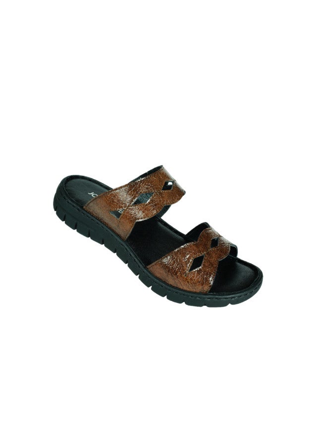 071-2230 Josef Seibel Ladies Casual Flat Sandals 93466 Brown