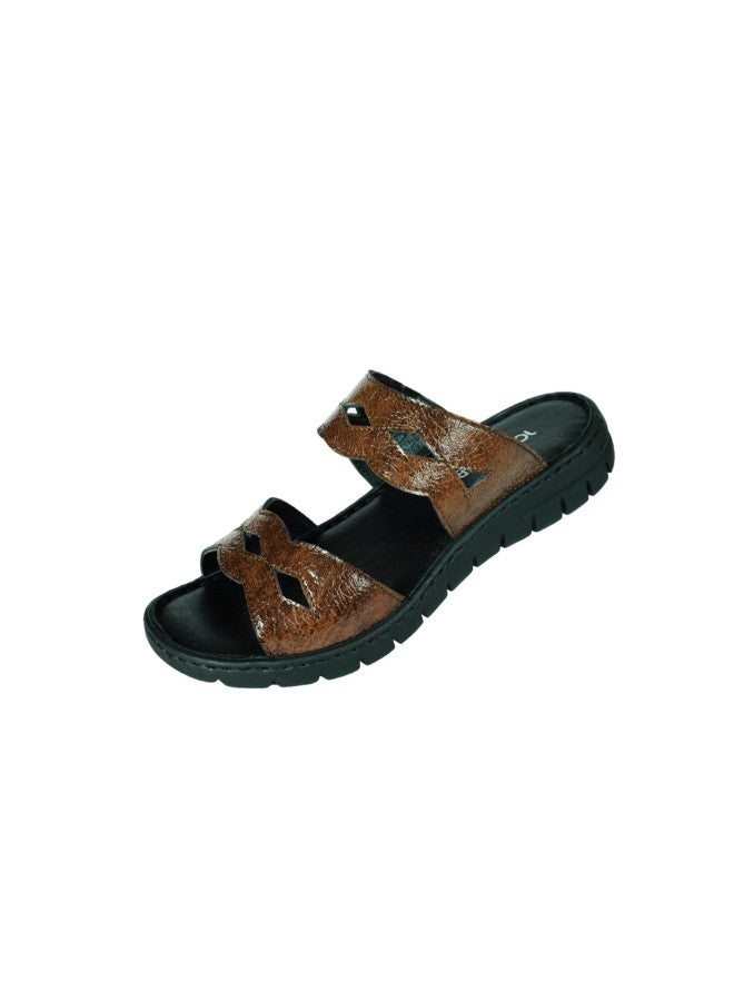 071-2230 Josef Seibel Ladies Casual Flat Sandals 93466 Brown