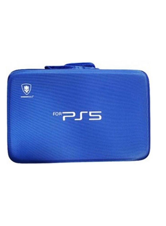 Dead Skull Hardshell PS5 Carrying Case, Soft Interior Material, Adjustable Shoulder Strap, Widened Pad