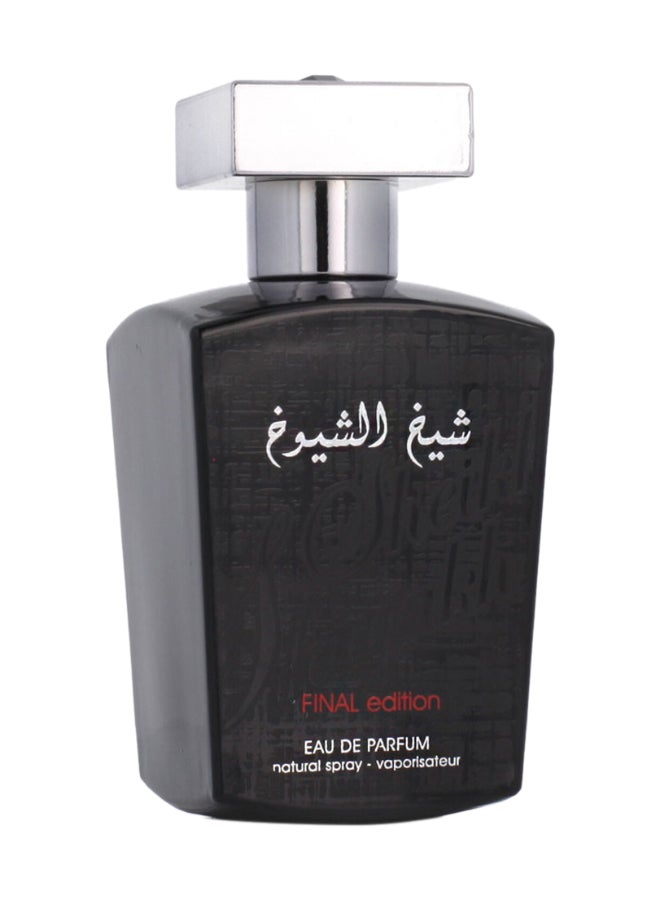 Sheikh Al Shuyukh Final Edition Eau De Parfum 100Ml