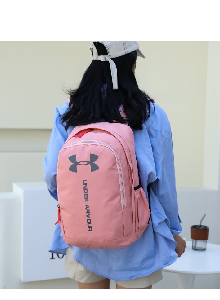 【School season】 Printed Large Capacity Zipper Backpack School Bag Student Backpack Classic Backpack Laptop Backpack Colorful Backpack