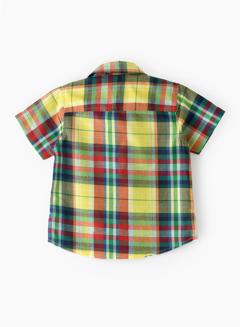Boys' Classic Cotton Shirt Timeless Comfort & Everyday Versatility