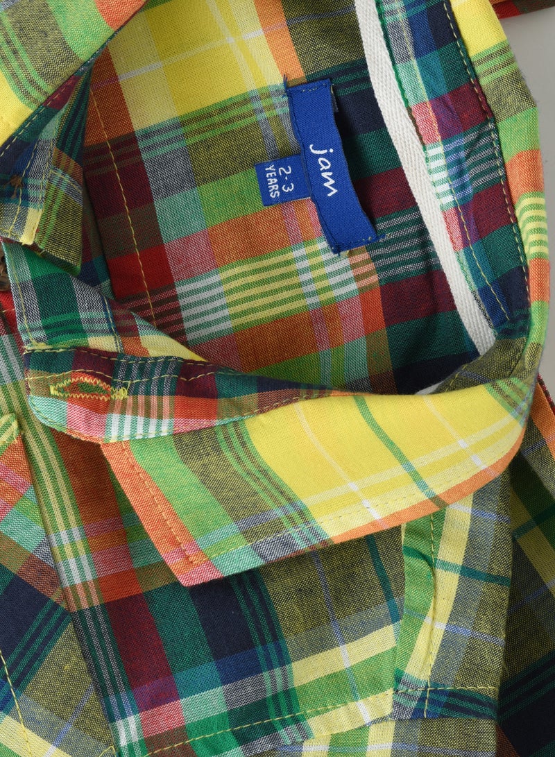 Boys' Classic Cotton Shirt Timeless Comfort & Everyday Versatility