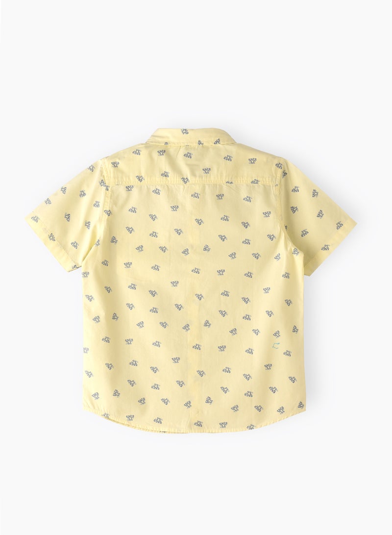 Boys' Classic Cotton Shirt Timeless Comfort & Everyday Versatility