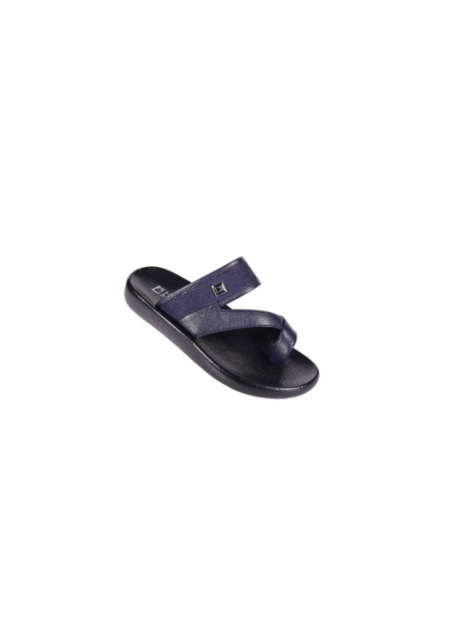 008-3583 Barjeel Uno Boys Arabic Sandals B-63014 Navy