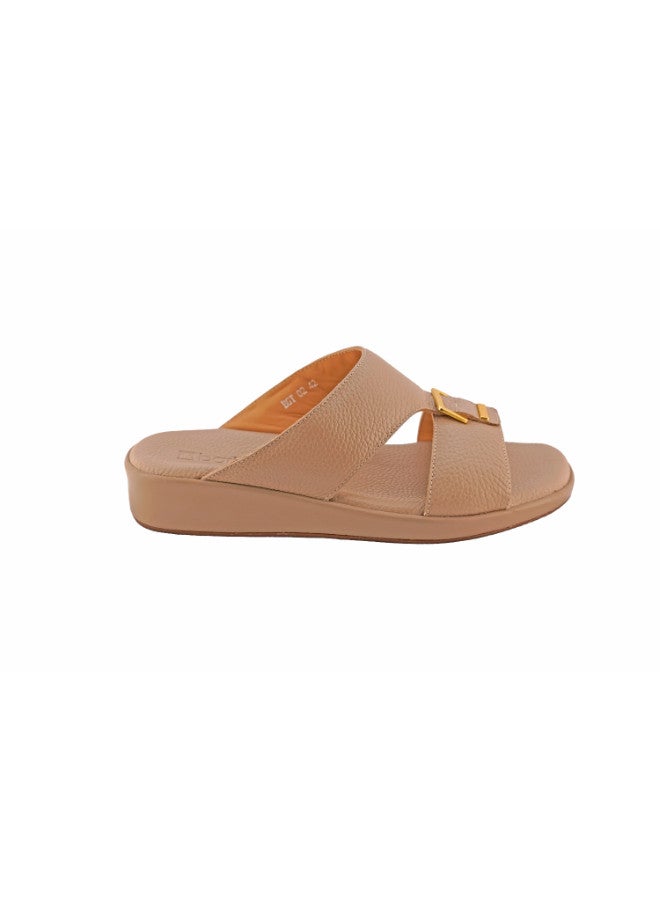 008-3073 Barjeel Uno Boys Arabic Sandals BBGT 02 Sand