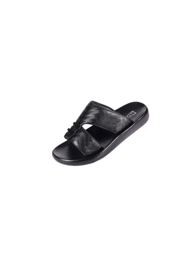 008-3572 Barjeel Uno Boys Arabic Sandals B-63073 Black