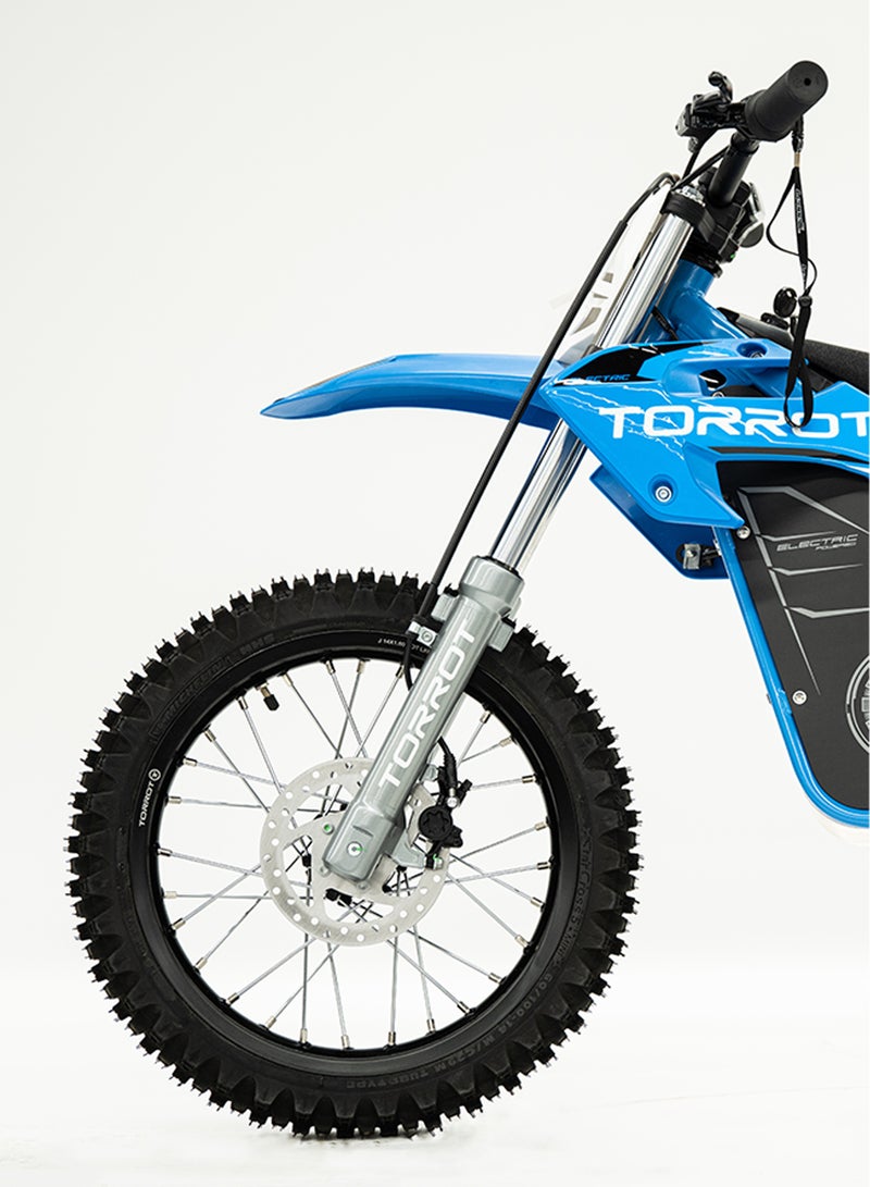 Electric Bike for Kids | Made in Europe | for Age 6-10 | Parental App Control | Adjustable Seats, Swappable Battery, Torrot Motocross Series 2