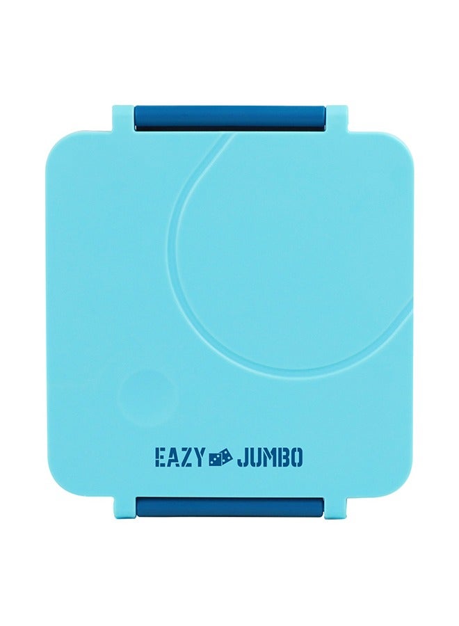 Jumbo Bento Lunch Box With Blue Lunch Bag , Food Jar and Cutlery