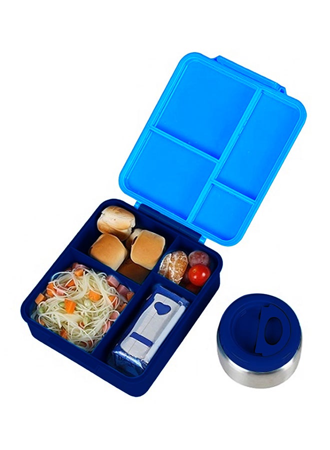 Jumbo Bento Lunch Box With Lunch Bag And Thermos And Dip Jar