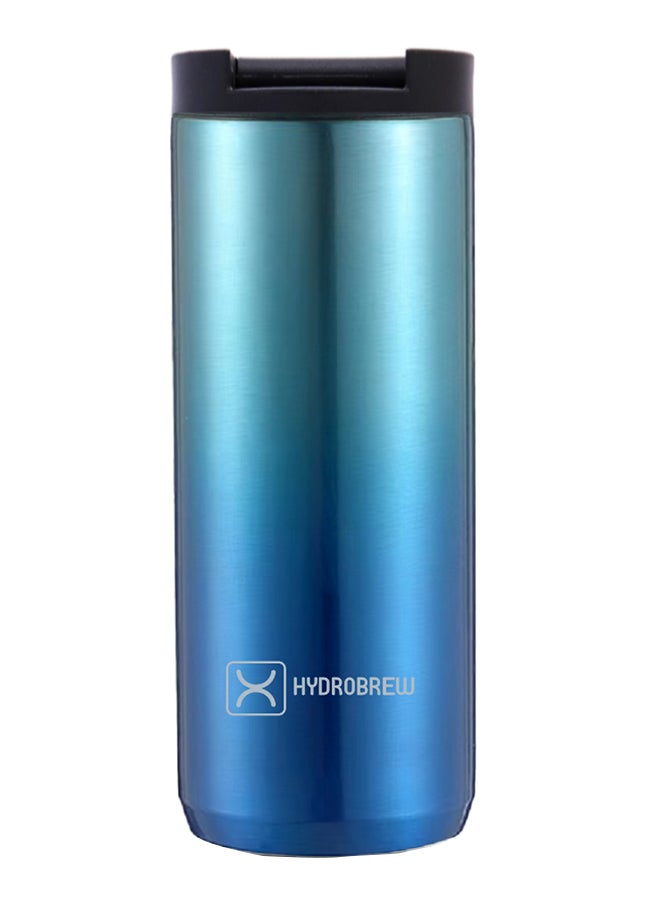 Double Wall Insulated Tumbler Water Bottle, Blue, 500 ML