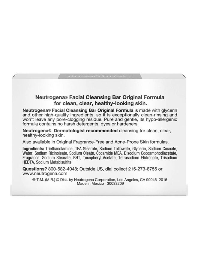 2-Piece Original Formula The Transparent Facial Bar Transparent