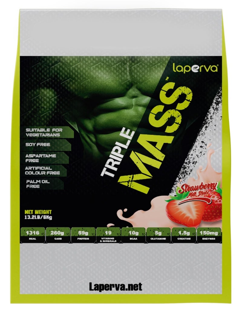 Triple Mass with Strawberry Flavor -6Kg