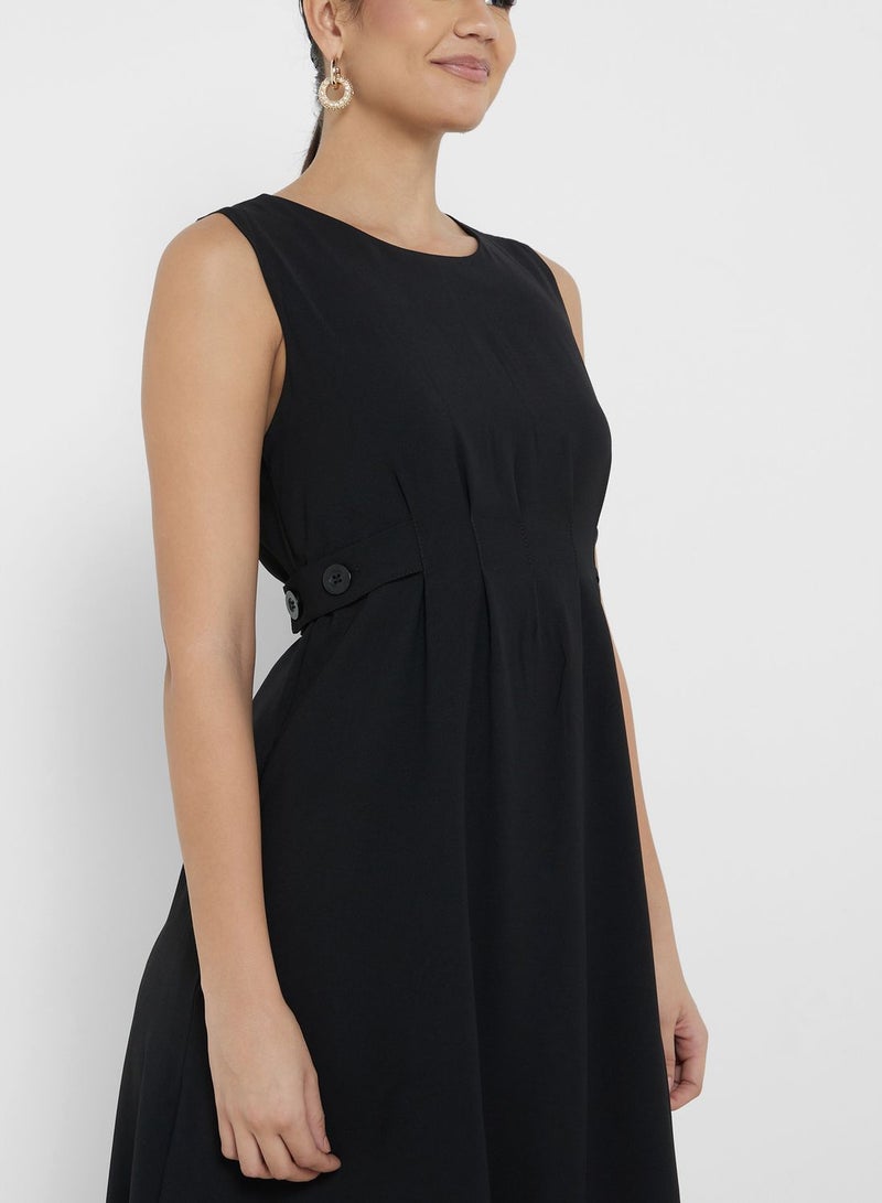 Sleeveless A-Line Dress