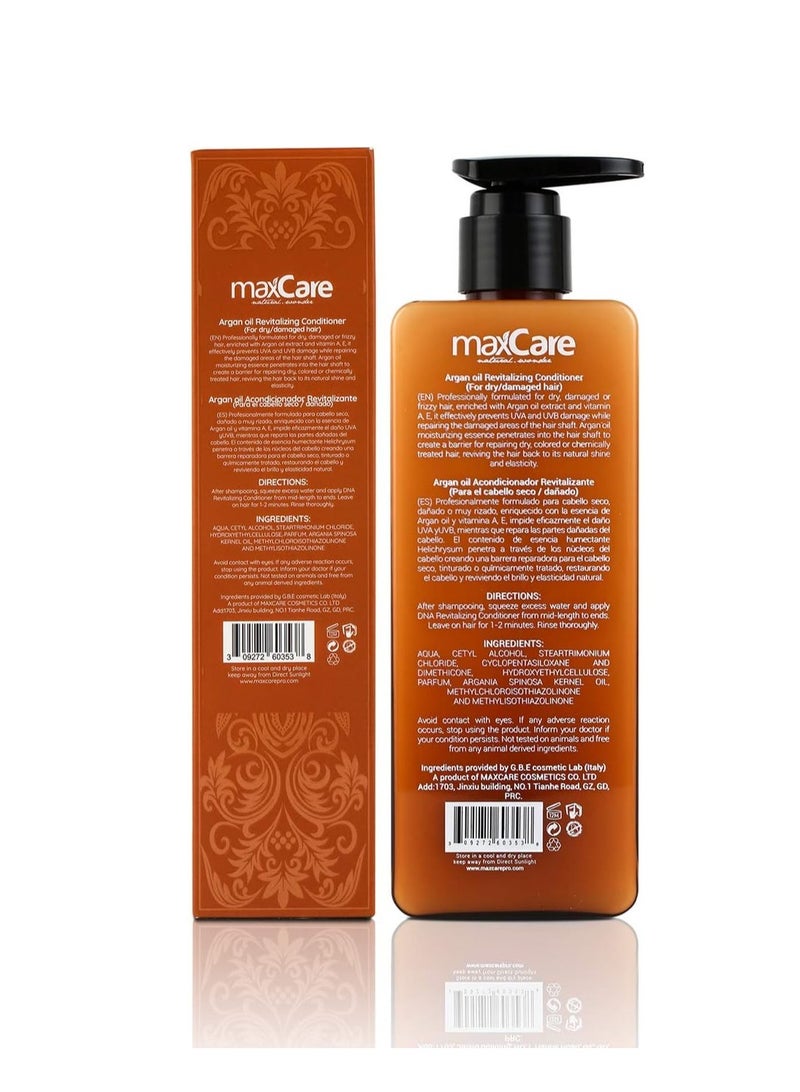 MaxCare Luxury Moroccan Organic Argan Oil Revitalizing Hair Conditioner 300ml