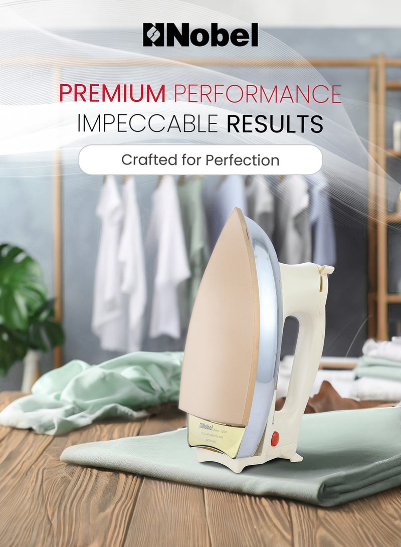 Heavy Weight Non-Stick Iron: Precision And Performance Redefined 1200 W NDI707I Silver