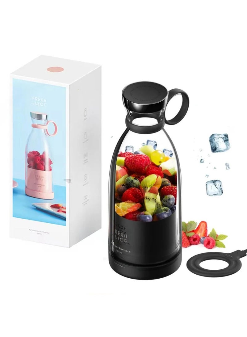 Portable Blender 350ml Mini Electric Fruit Juicer and Blender