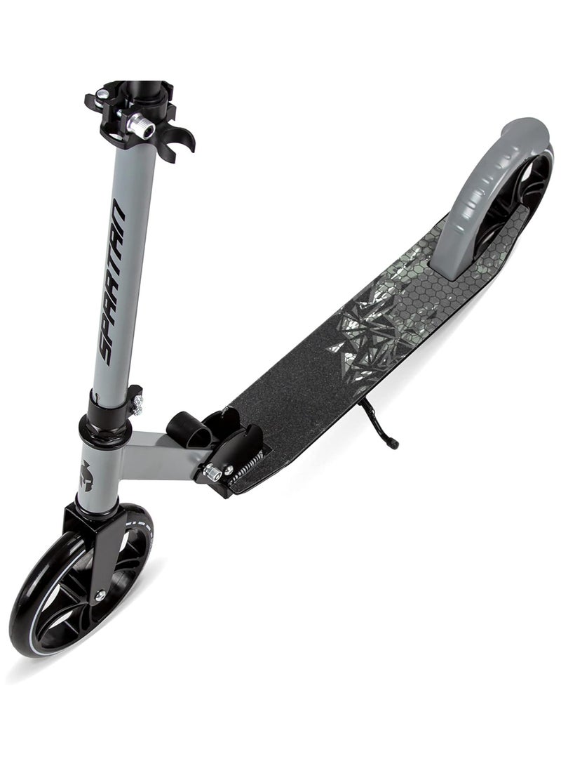 Spartan  Edge - 200Mm Wheel Folding Scooter - Grey