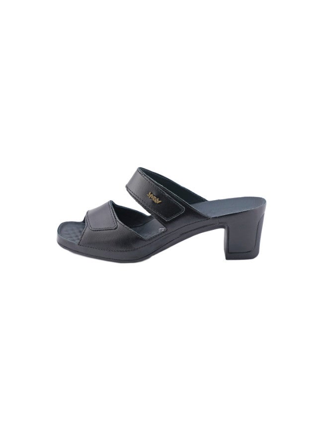 148-36 Vital Ladies Block Heel Sandals 0520 Black