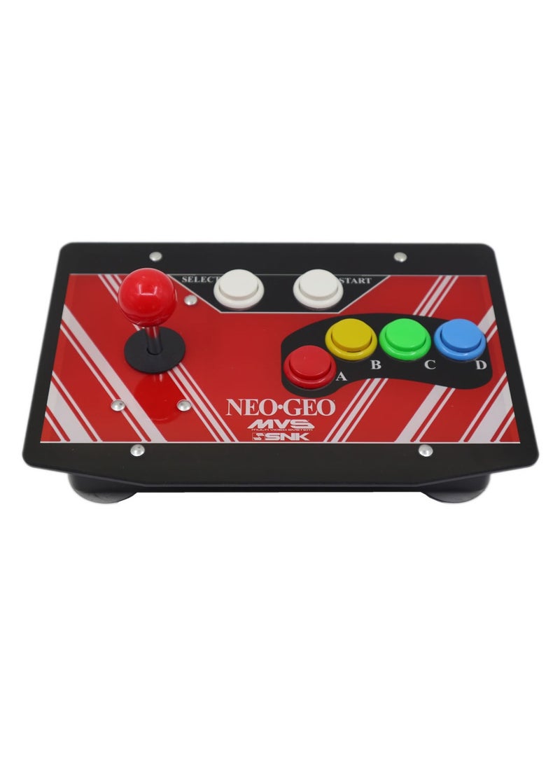 NEOGEO 6 Buttons 15Pin Arcade Joystick Controller Artwork Panel Fight Stick For Neo Geo AES MVS CD