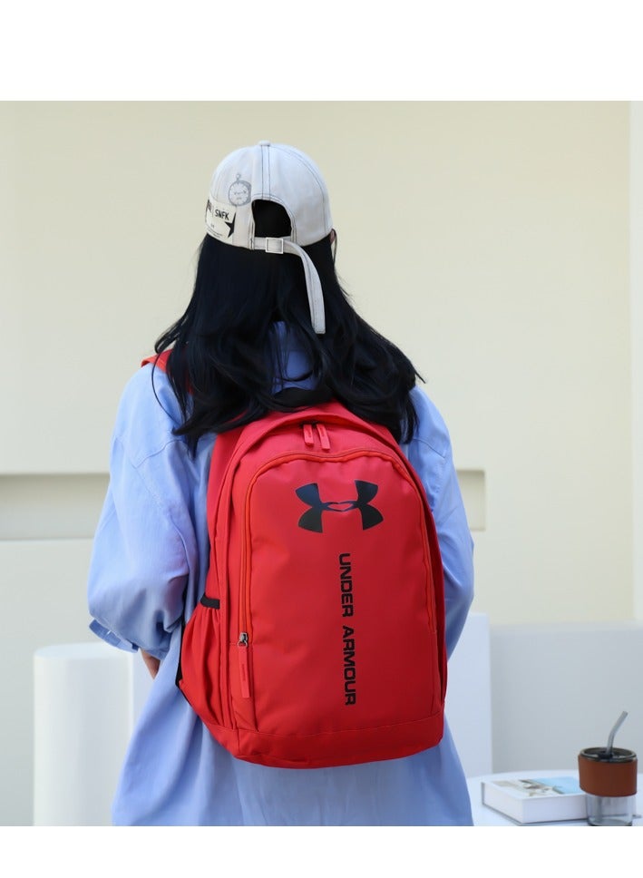 【School season】 Printed Large Capacity Zipper Backpack School Bag Student Backpack Classic Backpack Laptop Backpack Colorful Backpack