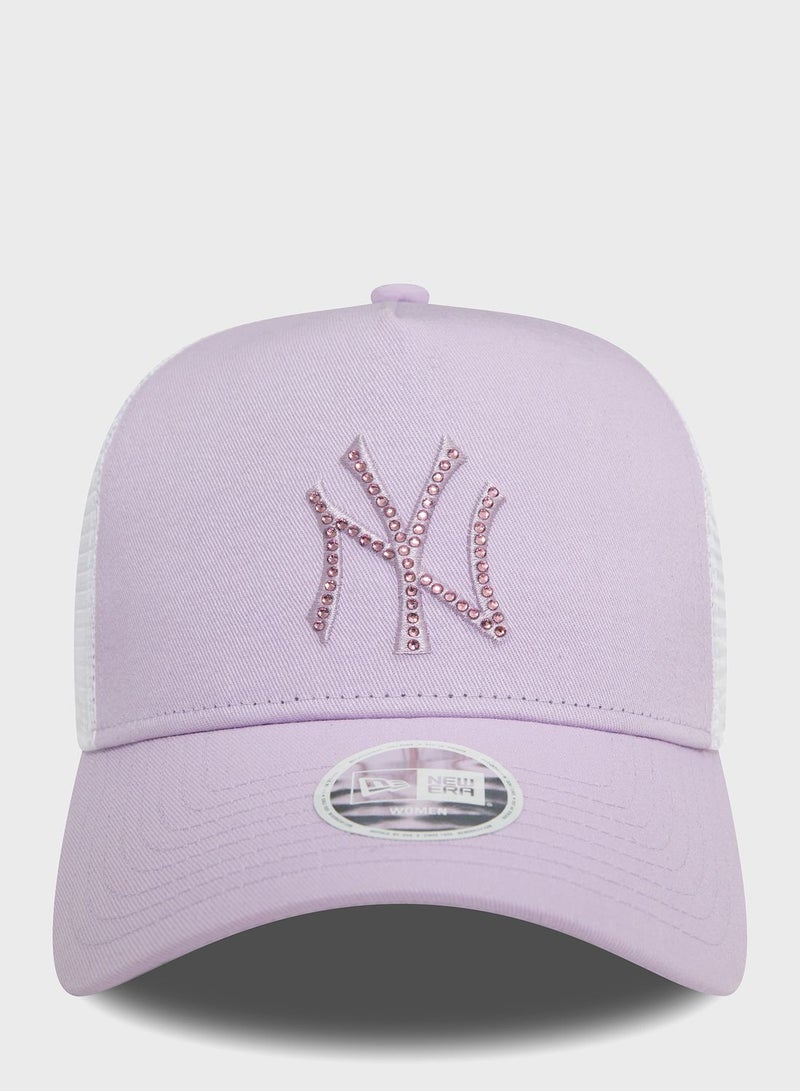 New York Yankees Rhinestone Cap