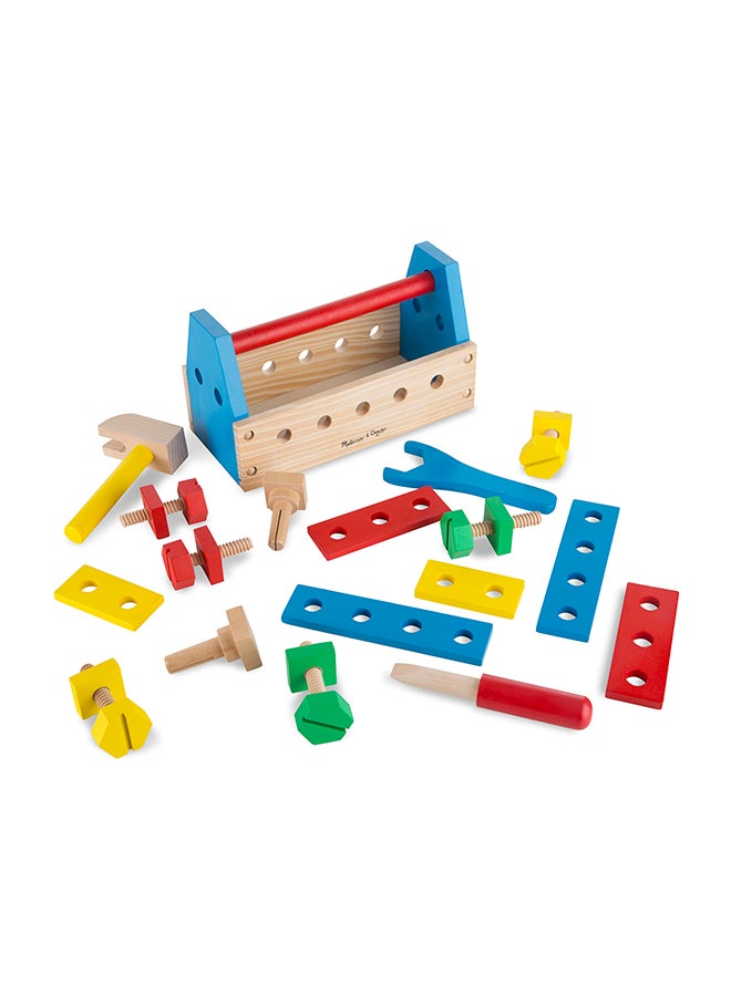 130-piece Deluxe Wooden Railway Train Set