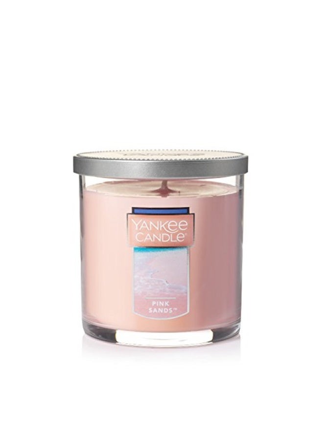 Pink Sands Scented Classic 7 Oz Small Tumbler Single Wick Candle Over 35 Hours Of Burn Time