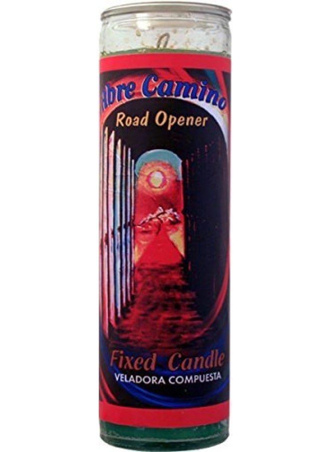 Road Opener Green Candle Velas Misticas 7 Day Fixed