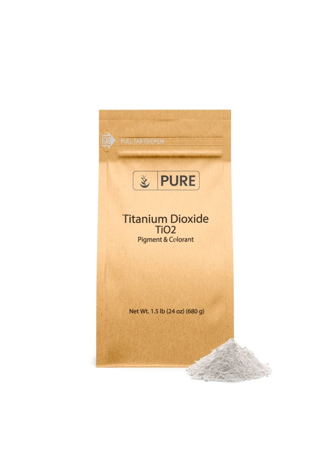Titanium Dioxide 1.5 lb Naturally Occurring Pigment  Colorant