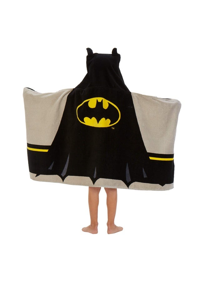 Franco Batman Kids Bath Pool Beach Super Soft Cotton Terry Hooded Towel Wrap 24 X 50 By