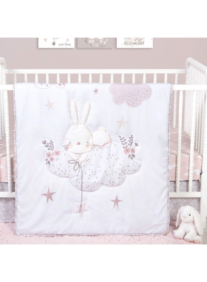 Sammy And Lou 4 Pieces Crib Bedding Set Cottontail Cloud